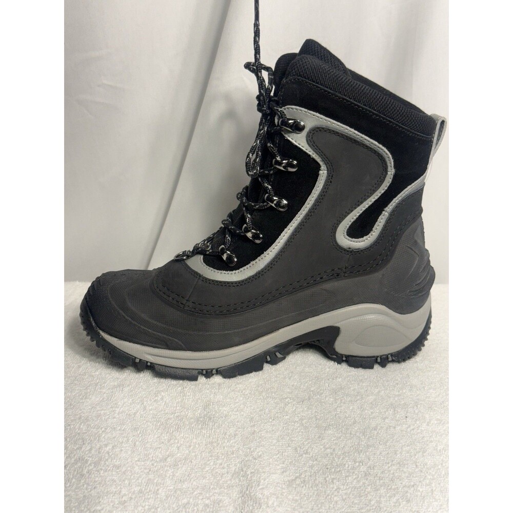 Columbia Waterproof Hiking Boots Women's Size 8.5 Gray/Black #1268802010 BL37270
